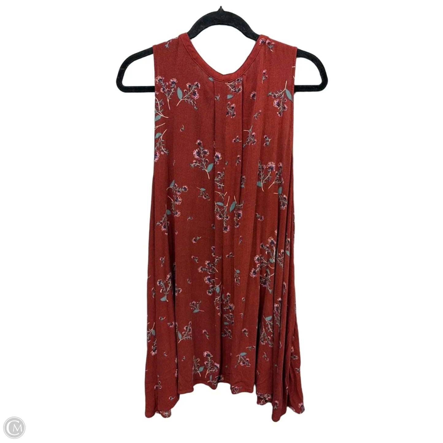 Tunic Sleeveless By Free People In Red, Size: M