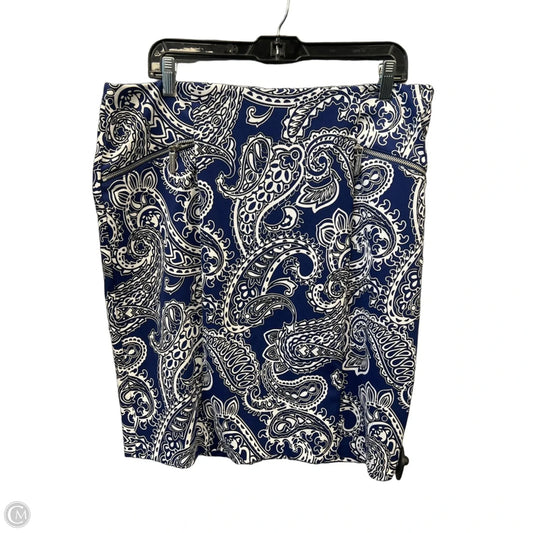 Skirt Mini & Short By Michael By Michael Kors In Blue, Size: 16