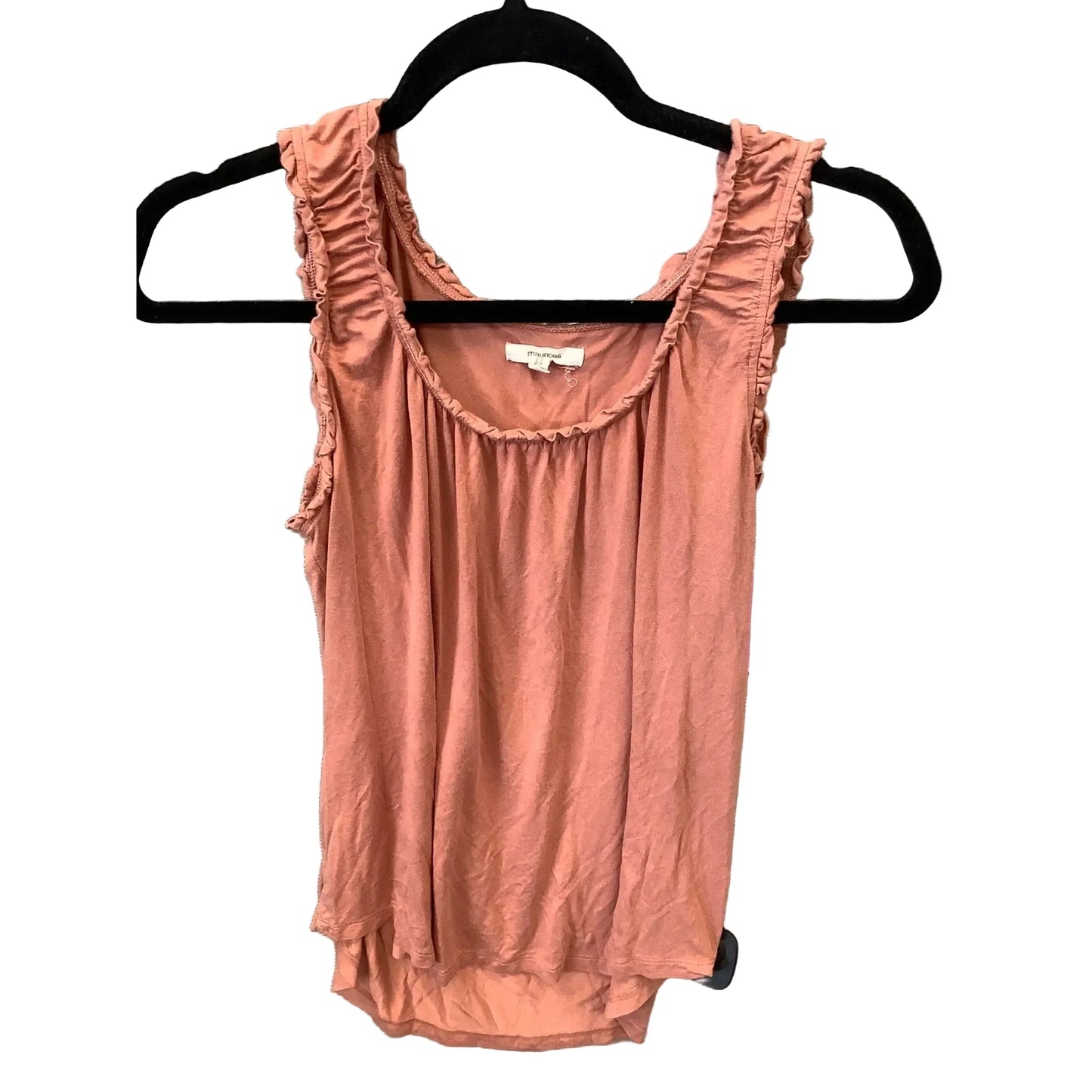 Top Sleeveless By Maurices In Peach, Size: M