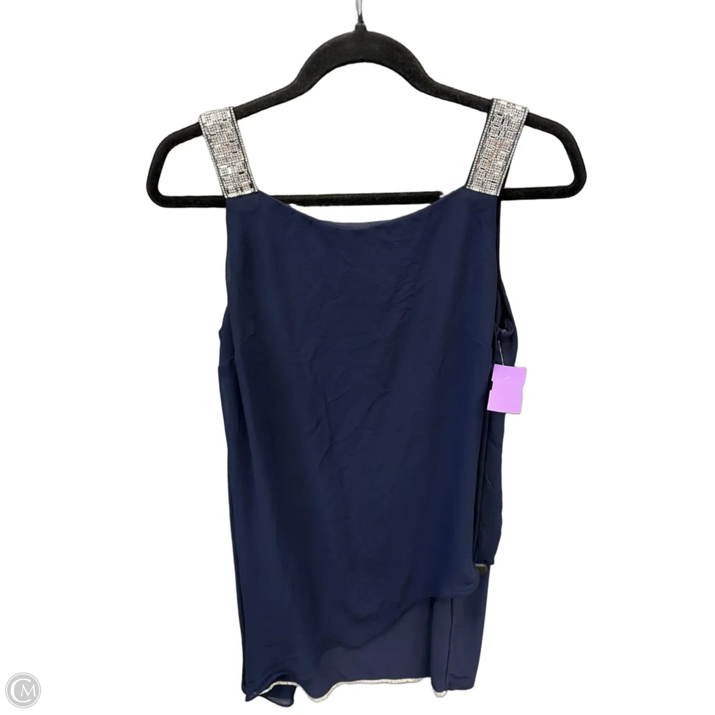 Dress Casual Midi By Msk In Navy, Size: M