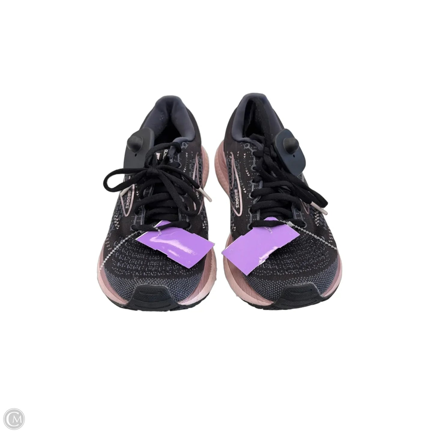 Shoes Athletic By Brooks In Black & Pink, Size: 7.5