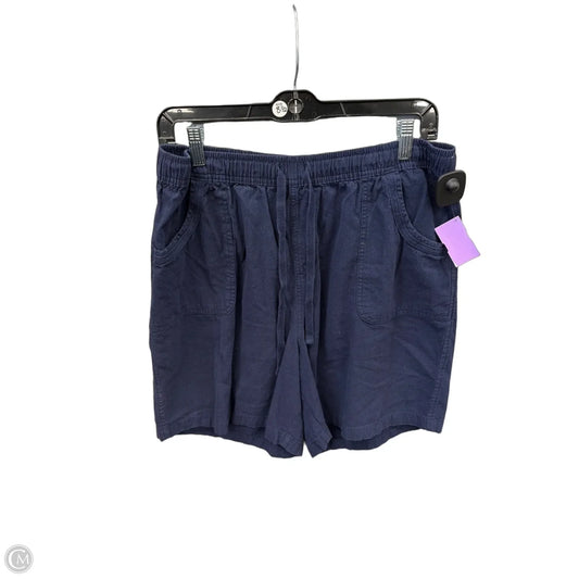 Shorts By Laura Scott In Navy, Size: L
