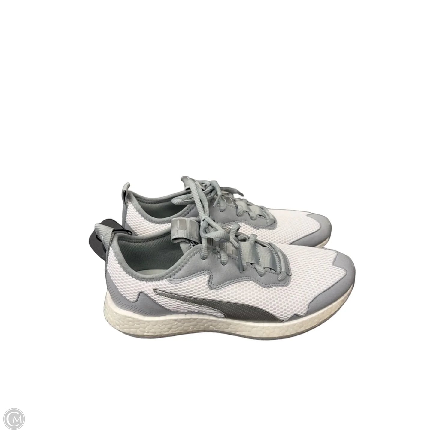 Shoes Athletic By Puma In Grey & White, Size: 9