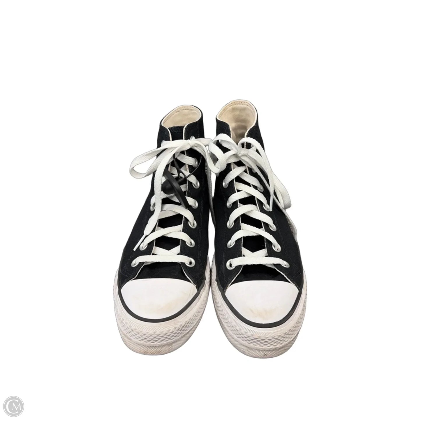 Shoes Sneakers By Converse In Black & White, Size: 9