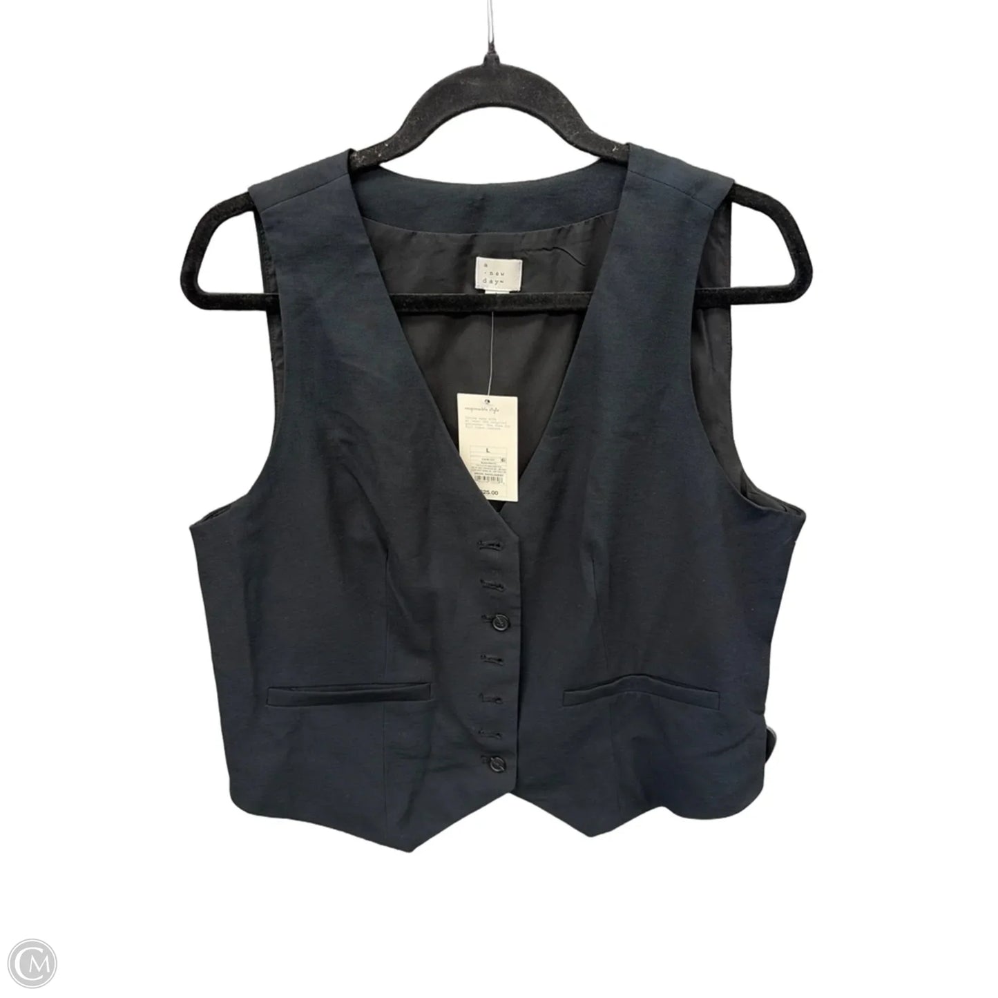 Vest Other By A New Day In Black, Size: L