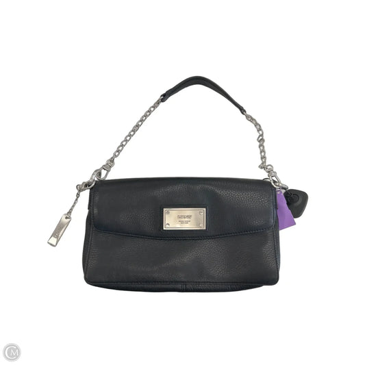 Handbag Leather By Dkny, Size: Medium