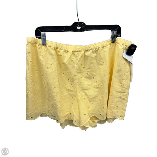 Shorts By A New Day In Yellow, Size: Xxl