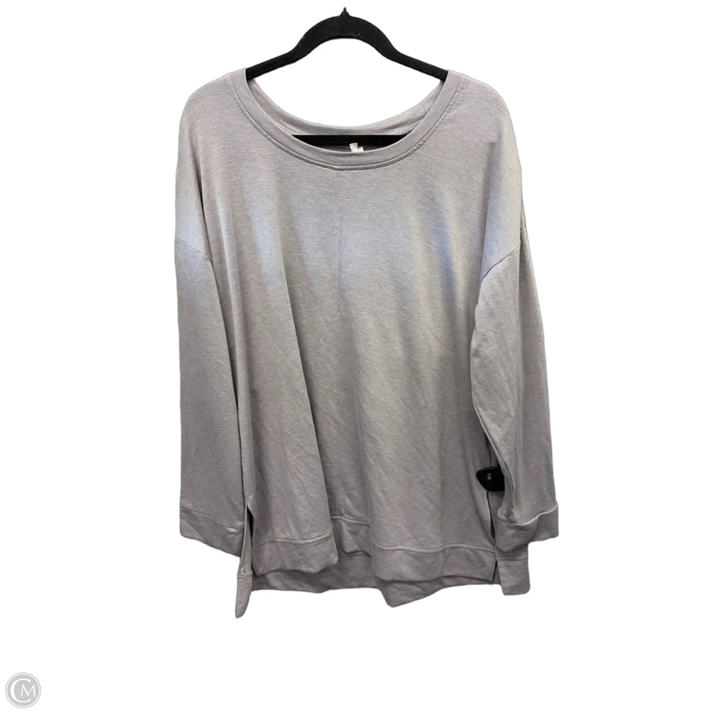 Top Long Sleeve By Rbx In Purple, Size: 2x