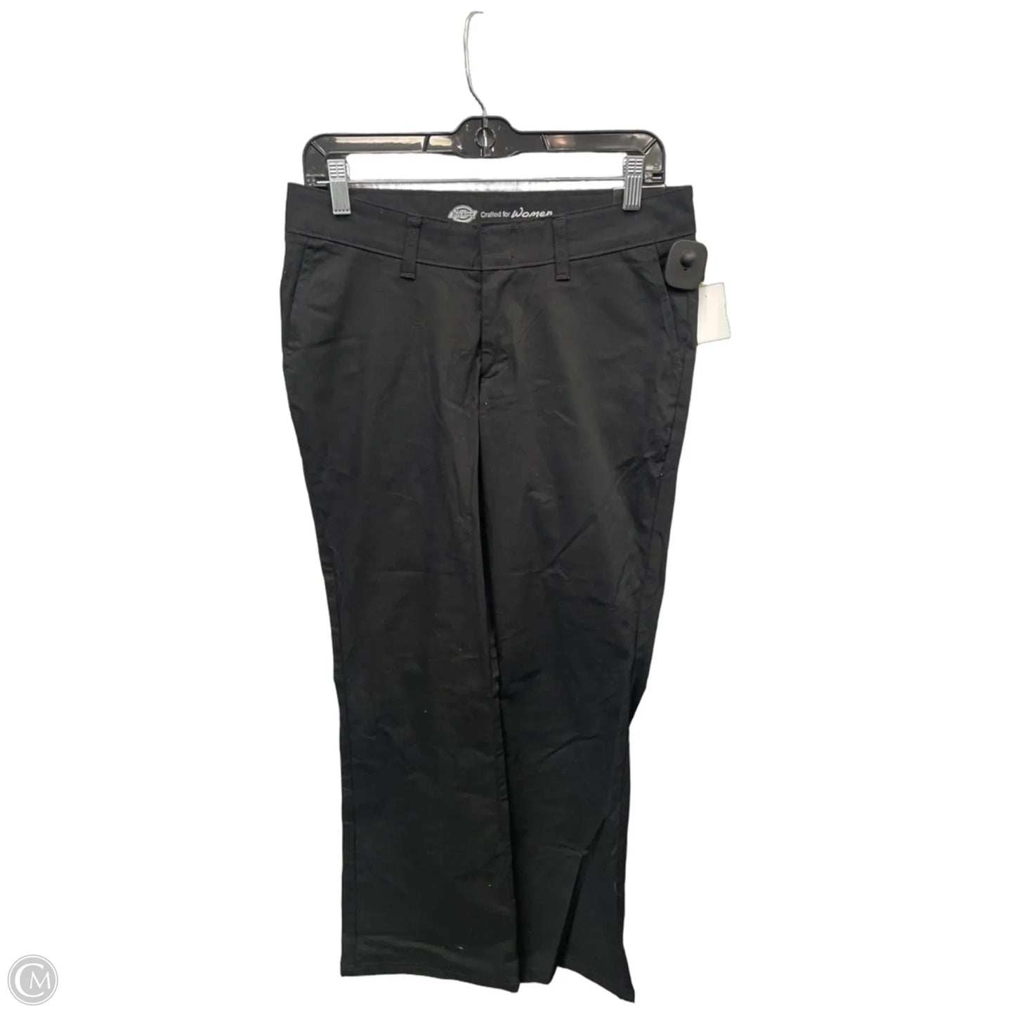 Jeans Straight By Dickies In Black Denim, Size: 6