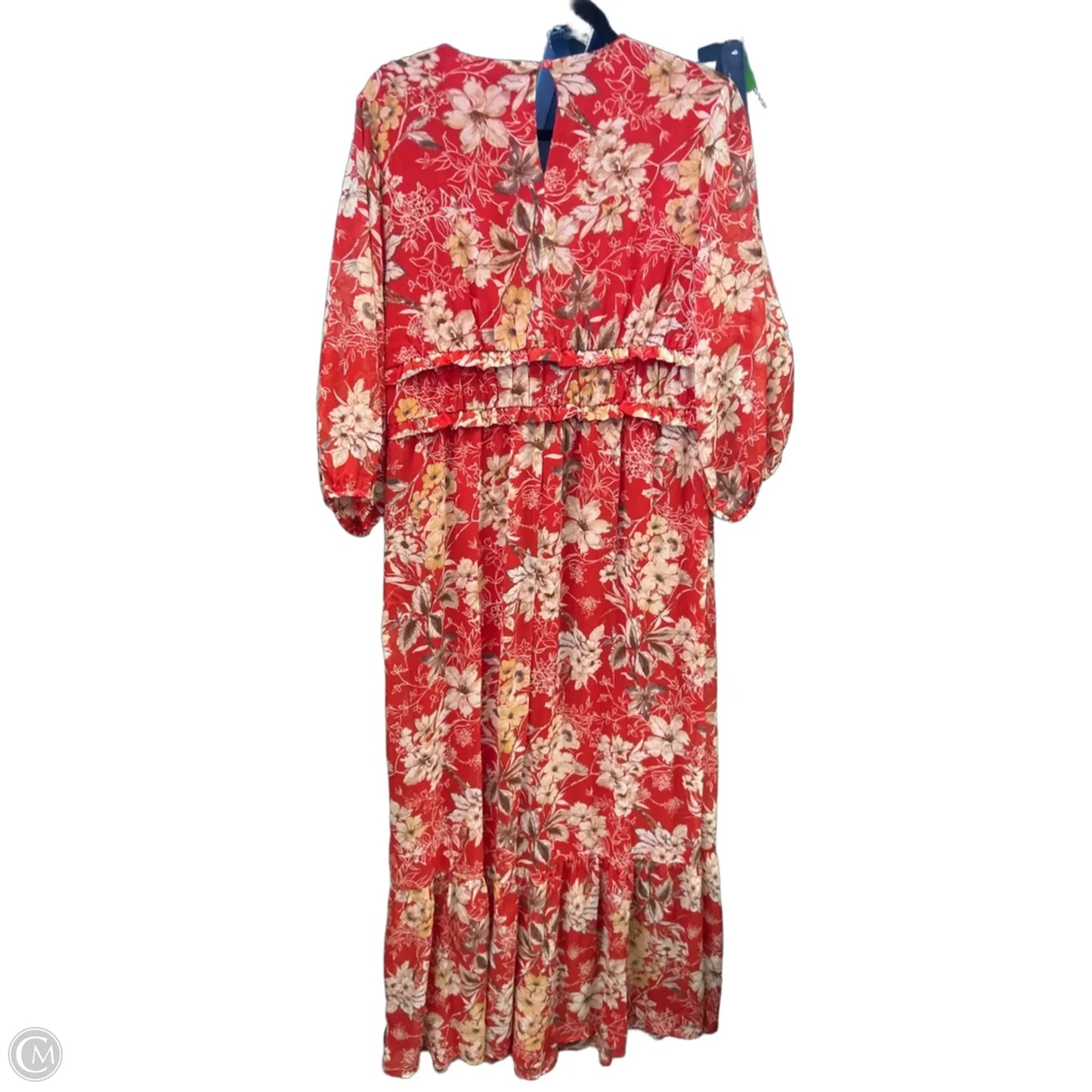 Dress Casual Maxi By Luxology In Red, Size: L