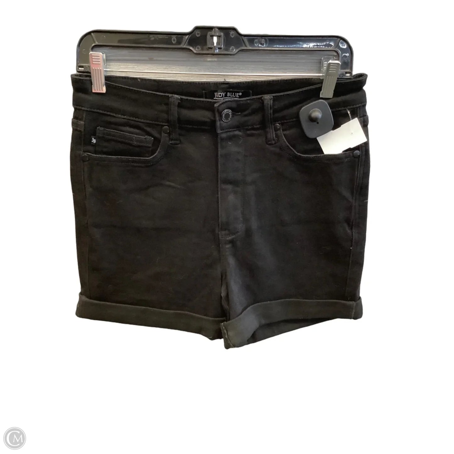 Shorts By Judy Blue In Black Denim, Size: 12