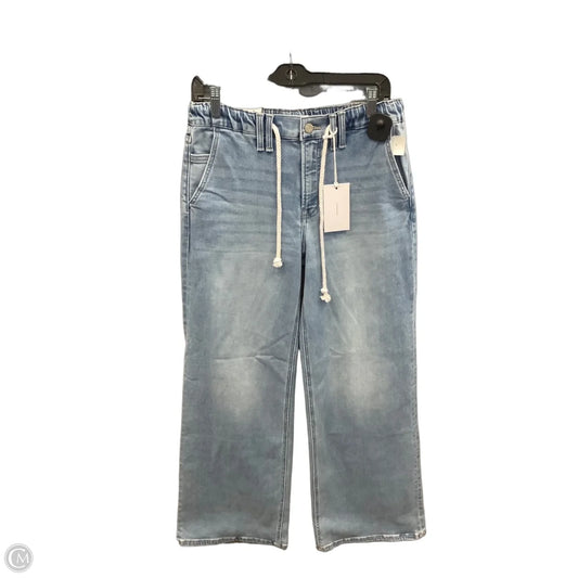 Jeans Wide Leg By Vervet In Blue Denim, Size: 6