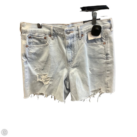 Shorts By American Eagle In Blue Denim, Size: 8