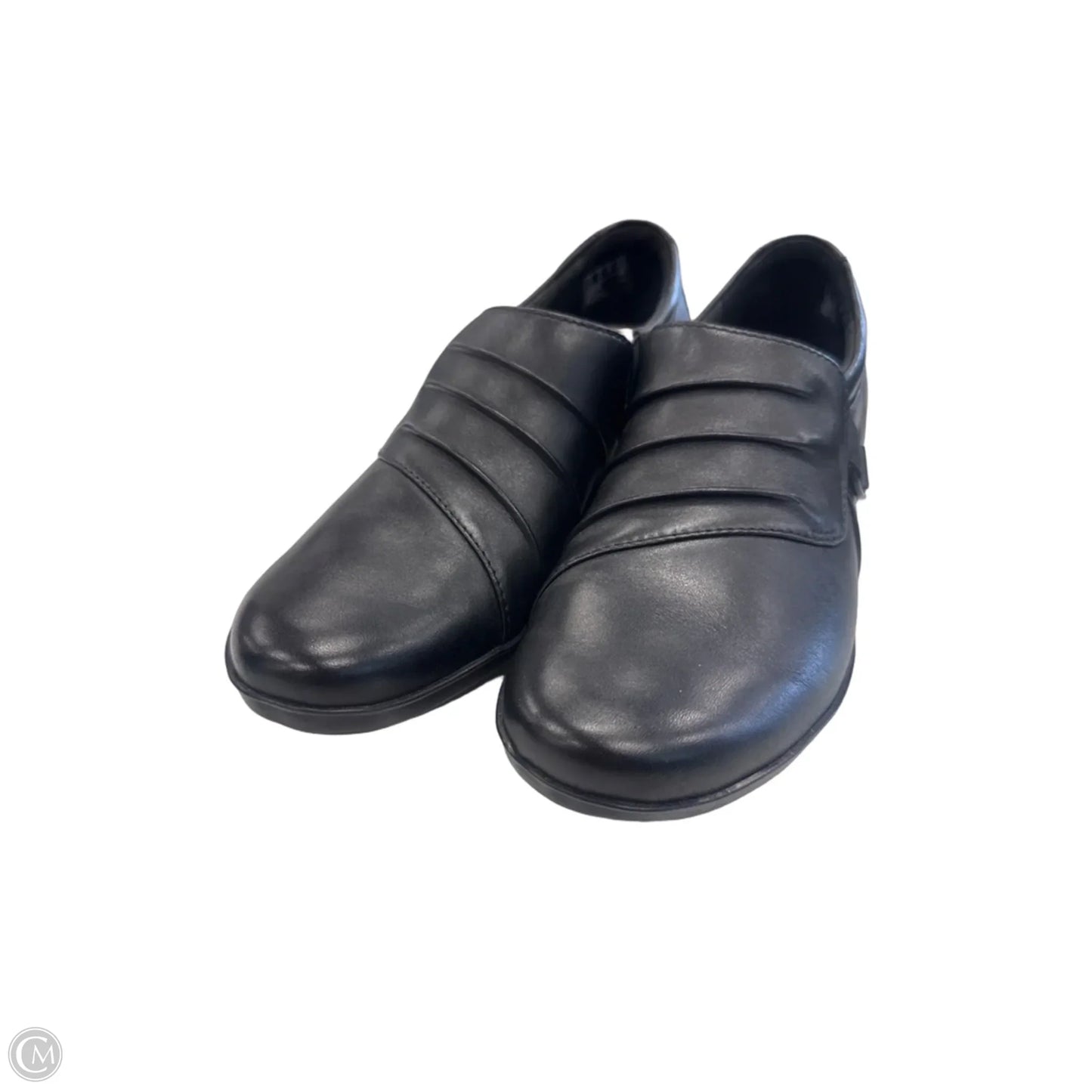 Shoes Flats By Clarks In Black, Size: 7.5
