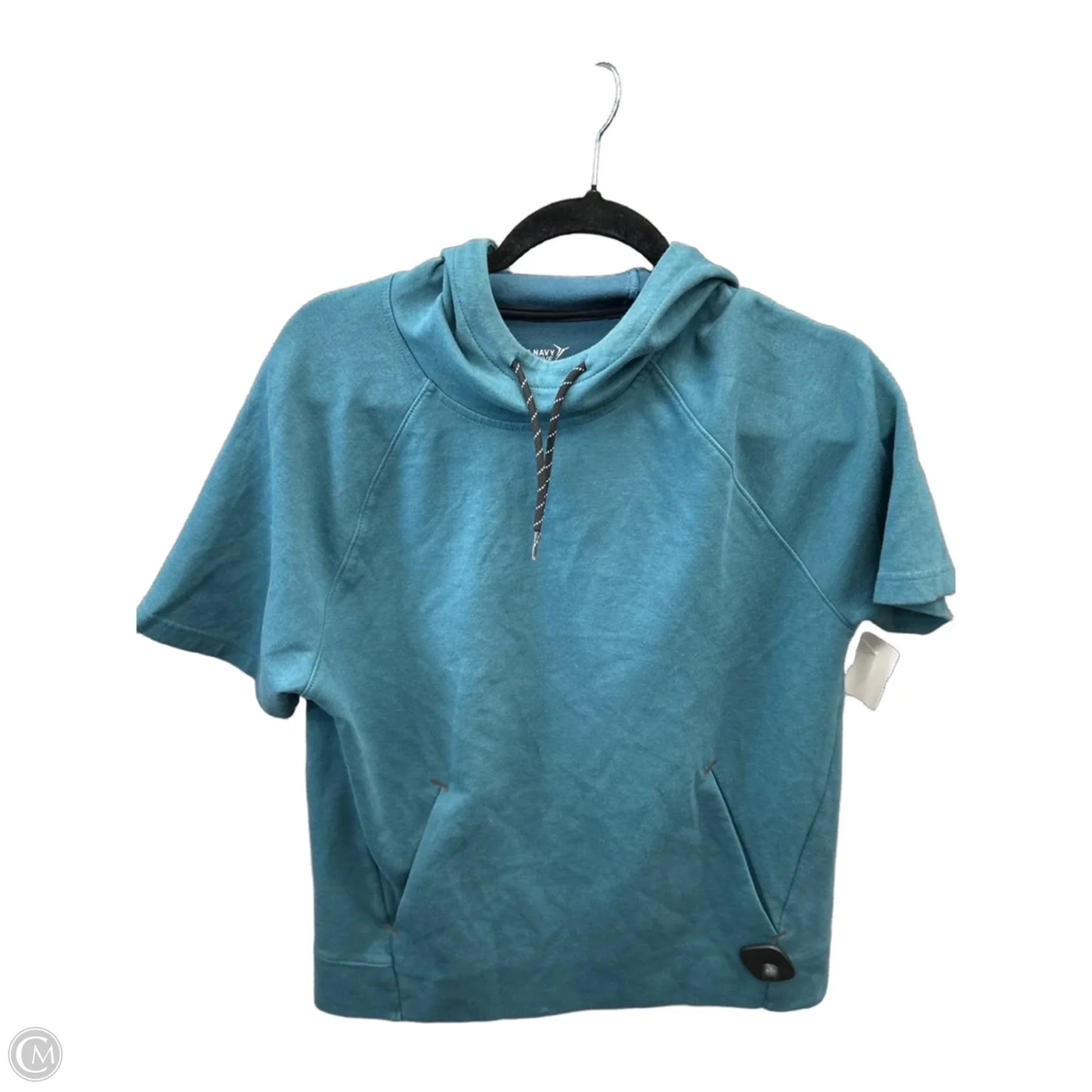 Athletic Sweatshirt Hoodie By Old Navy In Blue, Size: S