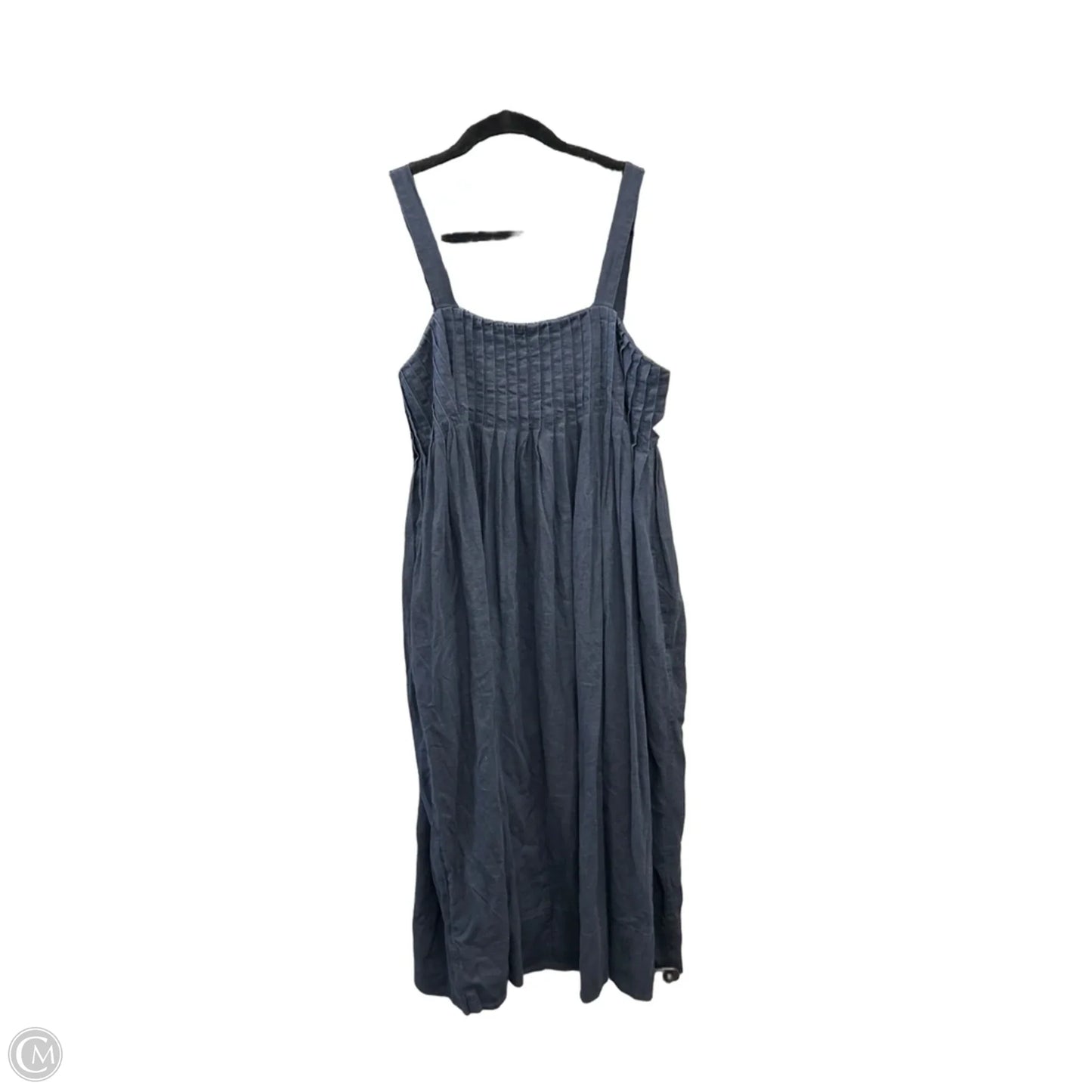 Dress Casual Midi By Banana Republic In Navy, Size: S