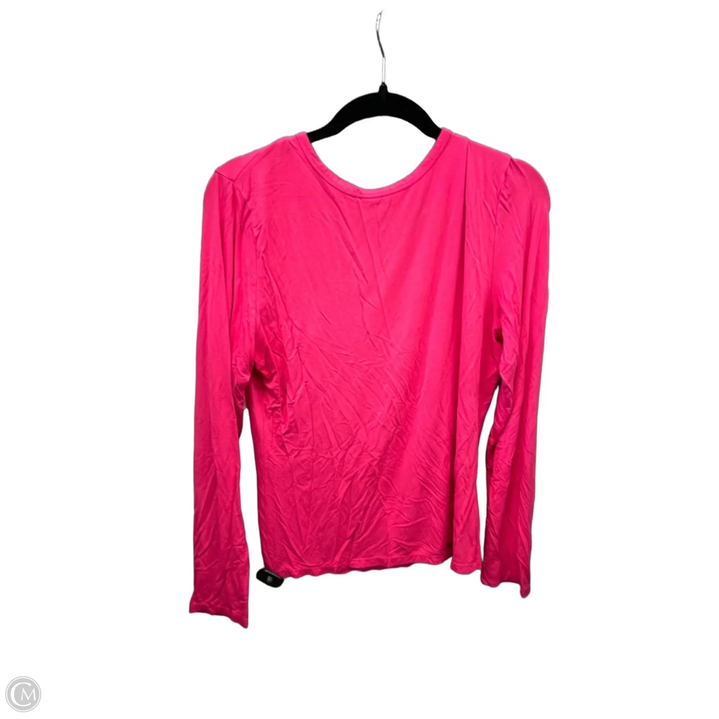 Top Long Sleeve By Clothes Mentor In Pink, Size: Xl