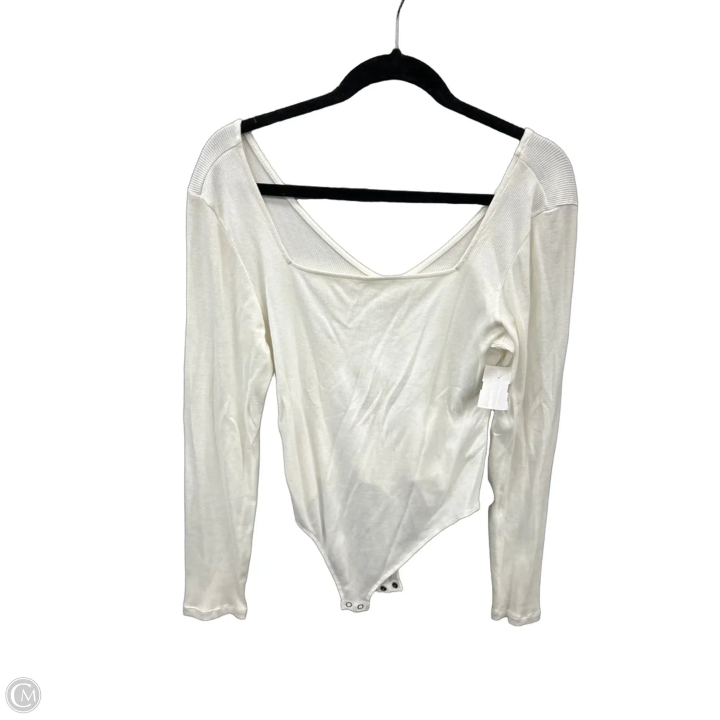 Bodysuit By American Eagle In White, Size: L