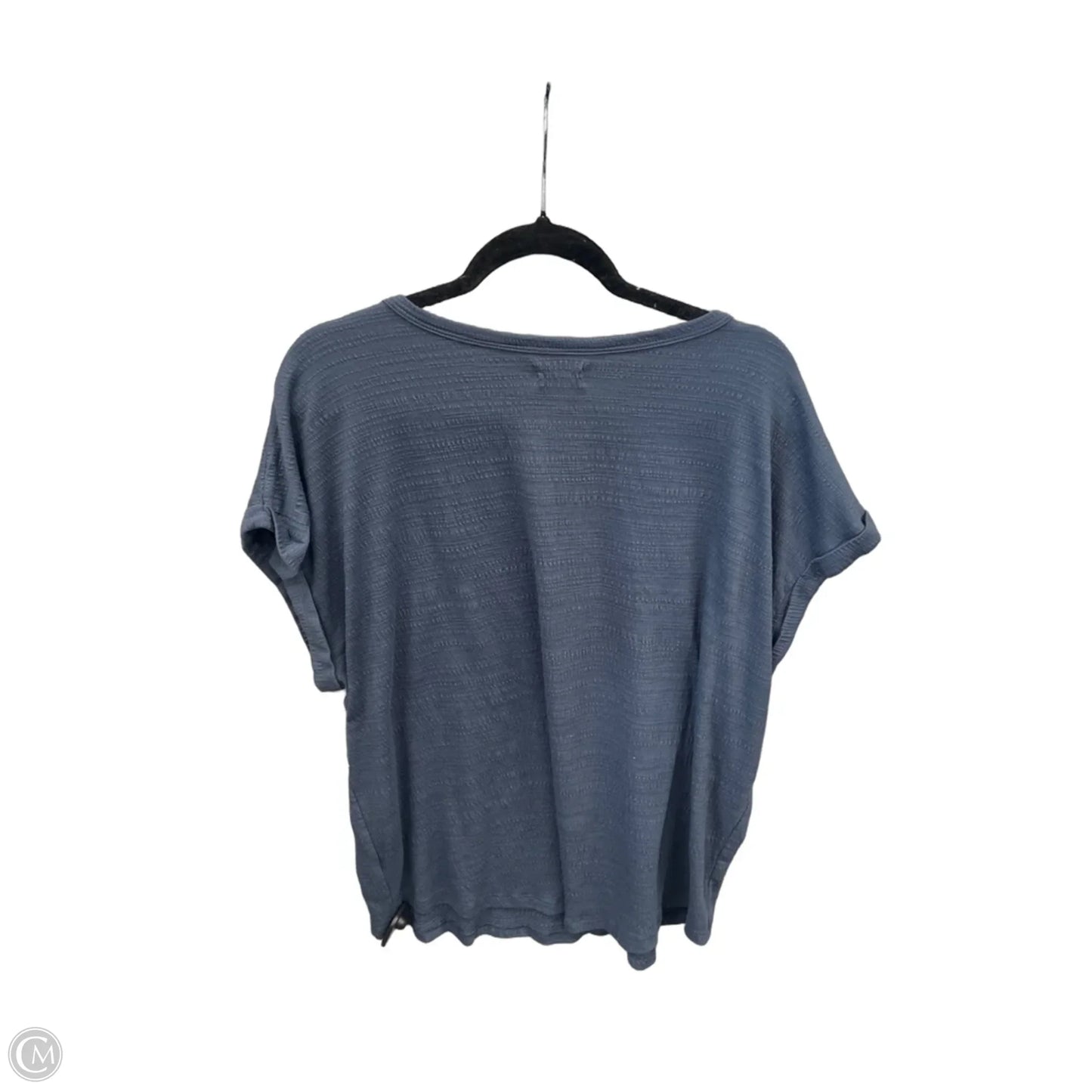 Top Short Sleeve By Maurices In Navy, Size: Xxl