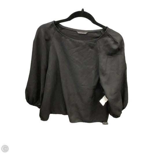 Top Long Sleeve By Shein In Black, Size: L