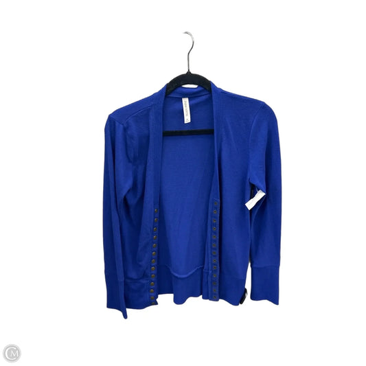 Cardigan By Zenana Outfitters In Blue, Size: M