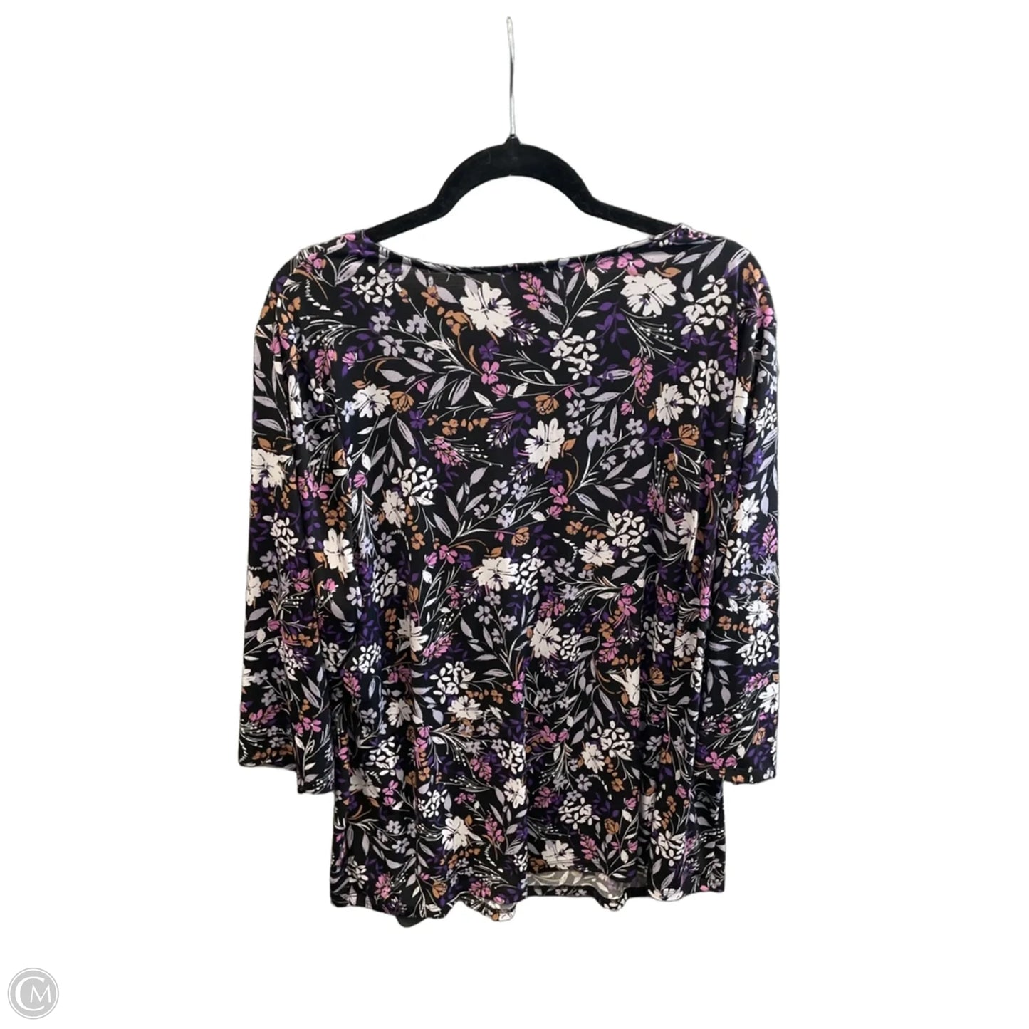 Top Long Sleeve By Lane Bryant In Floral Print, Size: 3x