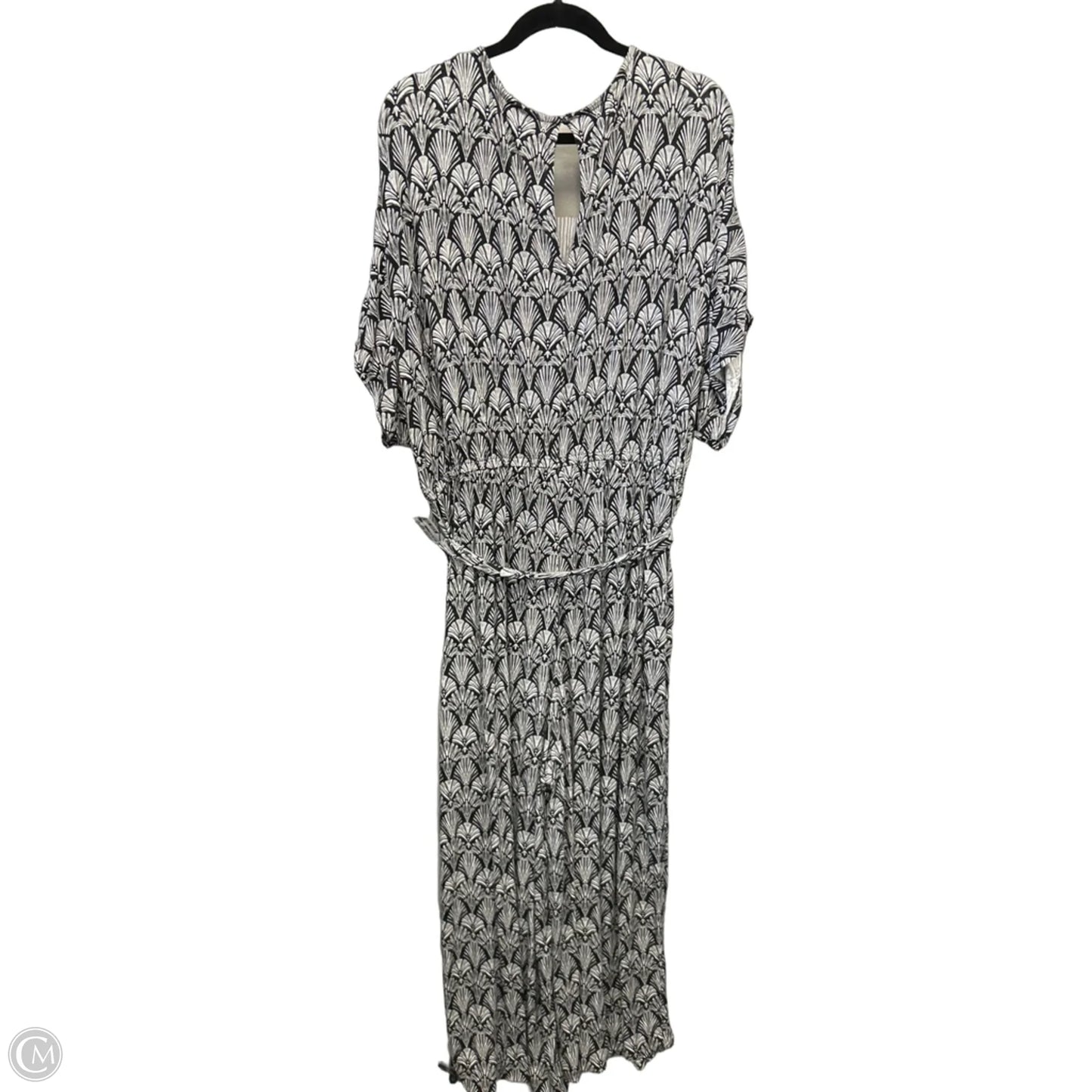 Jumpsuit By Lane Bryant In Black & White, Size: 3x