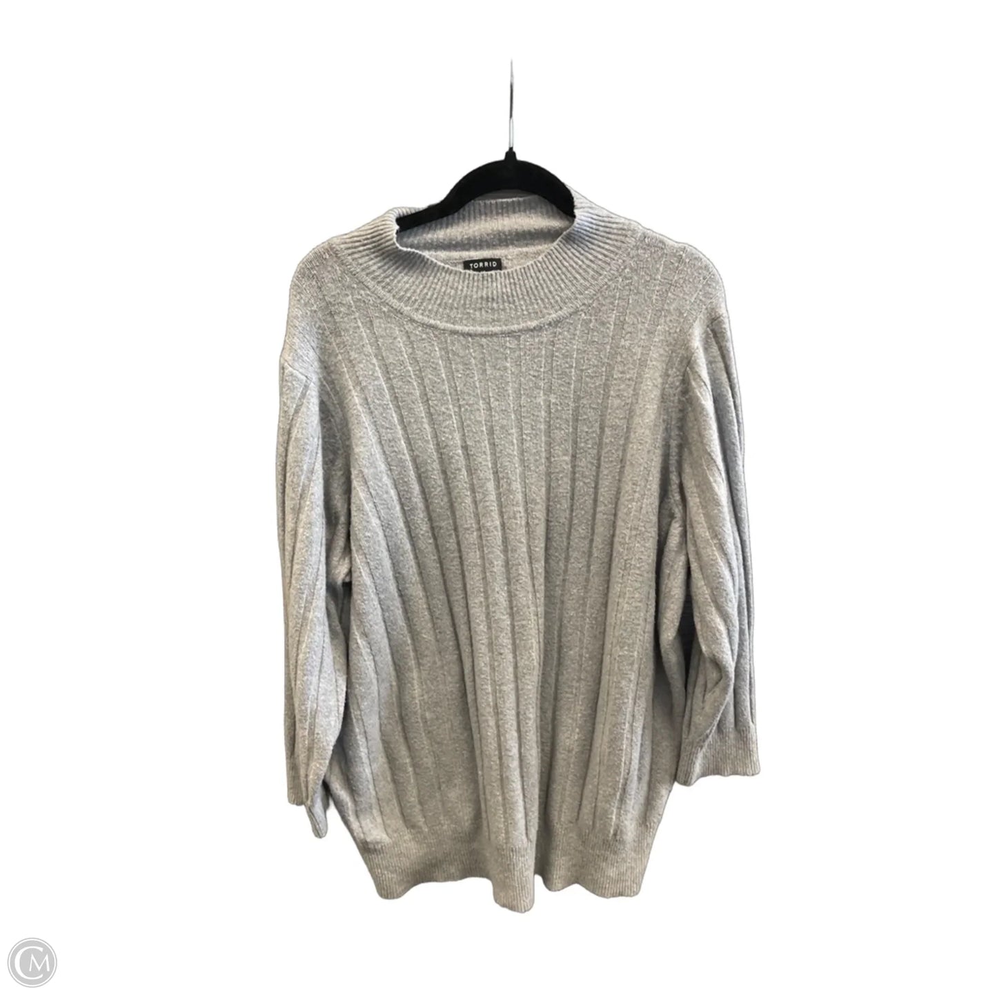 Sweater By Torrid In Grey, Size: 3x