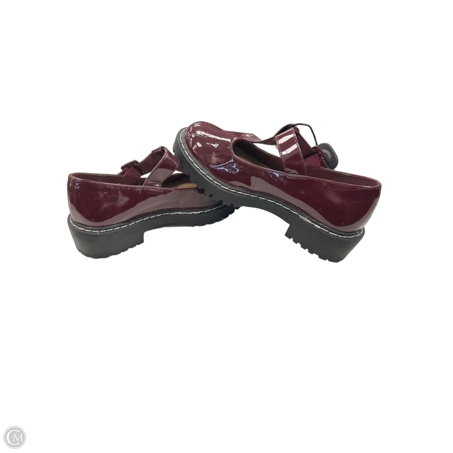 Shoes Flats By Torrid In Maroon, Size: 8