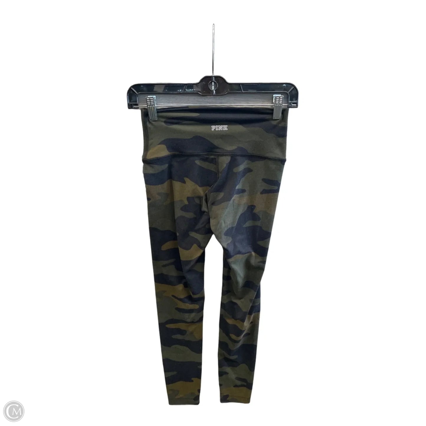 Athletic Leggings By Pink In Camouflage Print, Size: Xs
