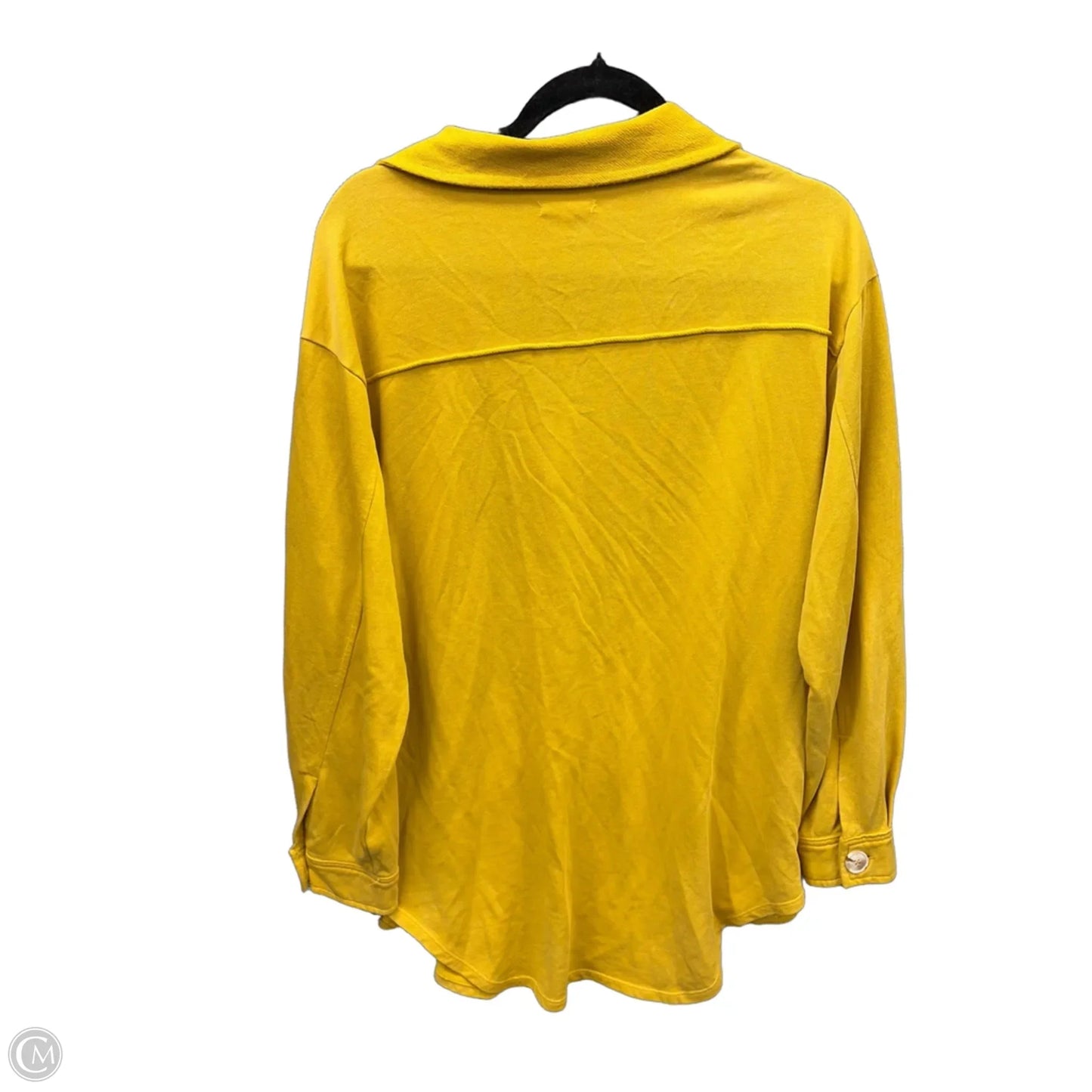Top Long Sleeve By Maurices In Yellow, Size: M