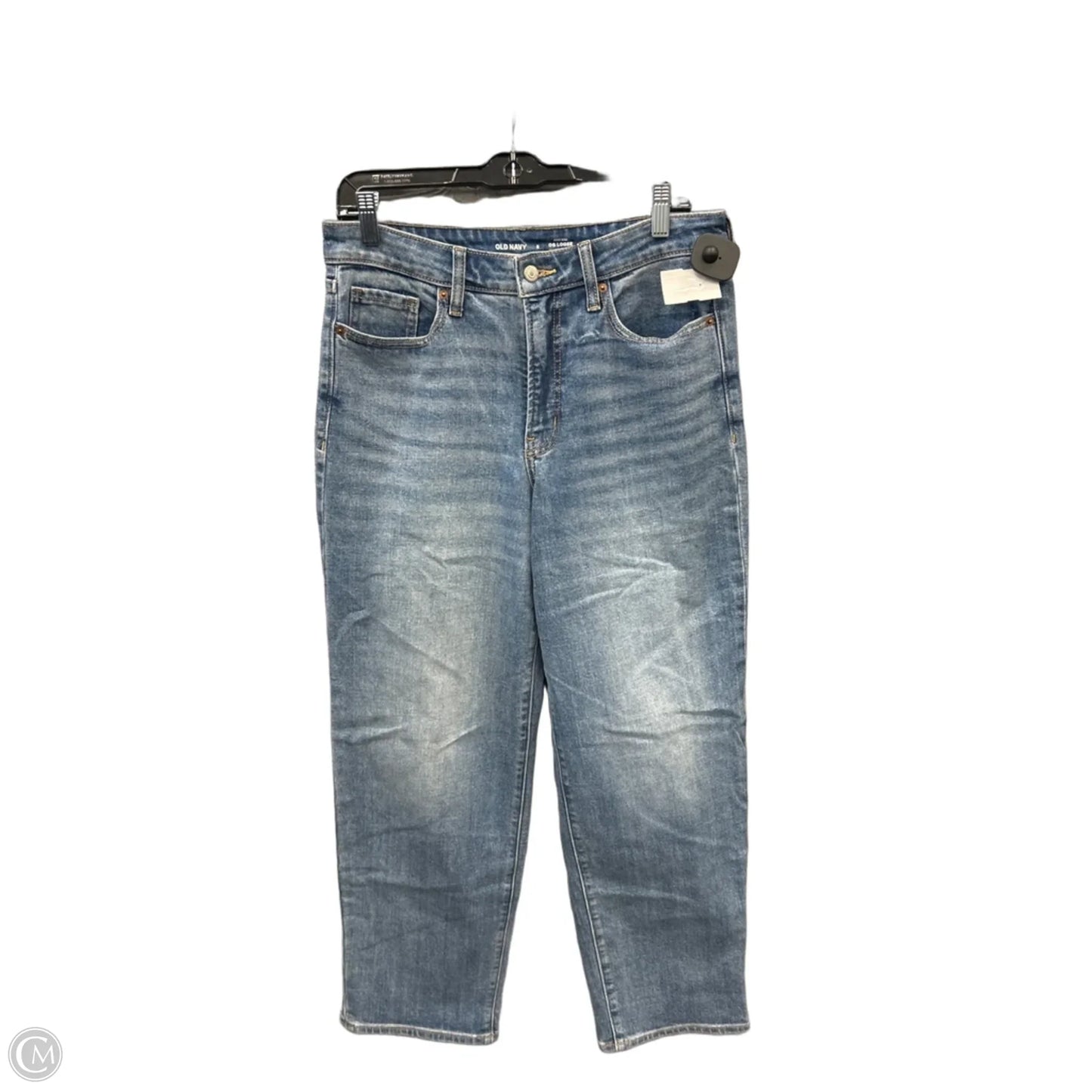 Jeans Straight By Old Navy In Blue Denim, Size: 8