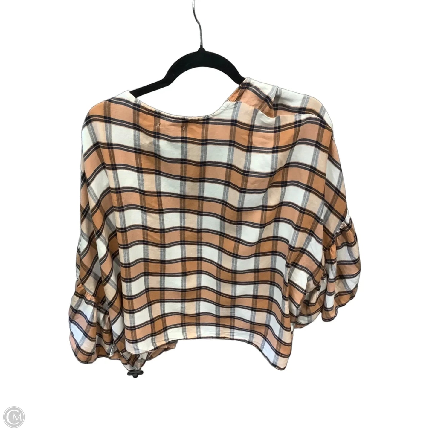 Shawl By Maurices In Plaid Pattern, Size: Osfm