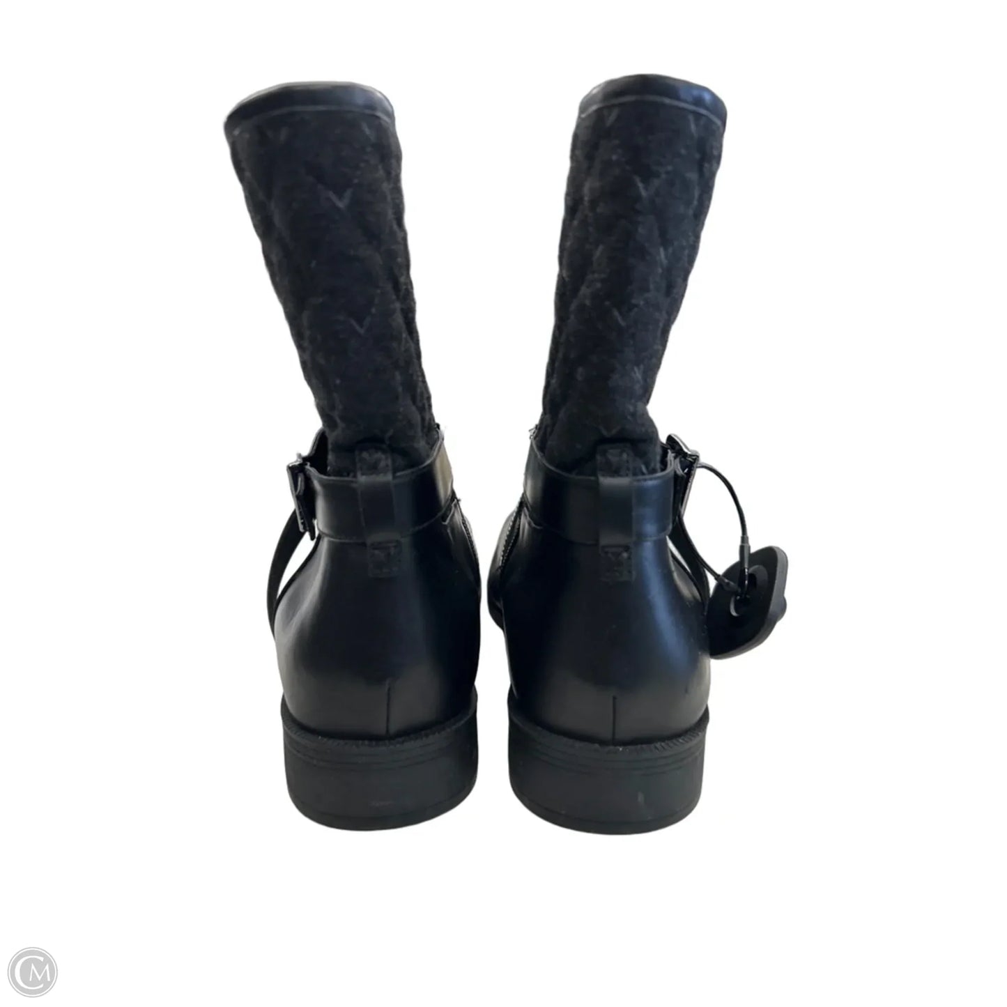 Boots Ankle Heels By Vionic In Black, Size: 10