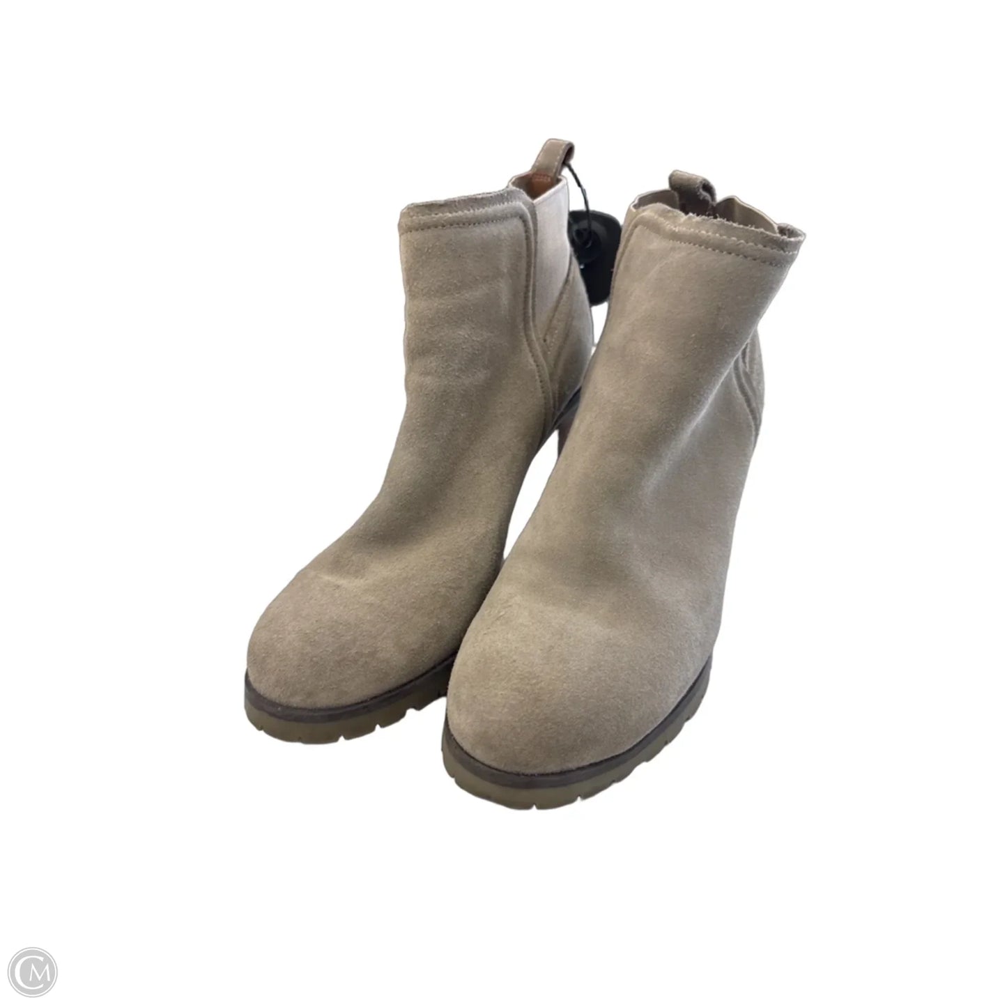 Shoes Heels Block By Clothes Mentor In Grey, Size: 11