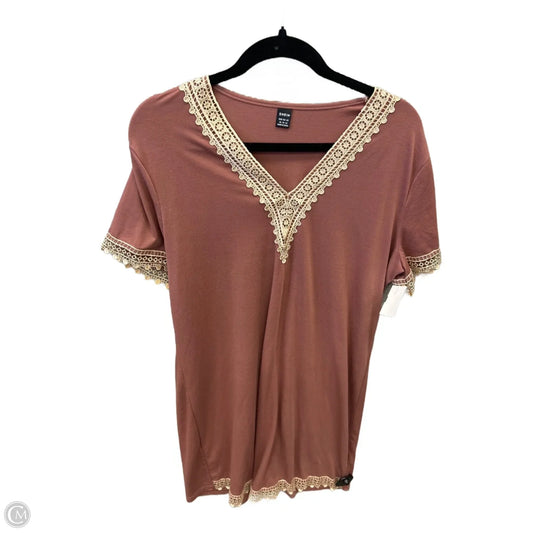 Dress Casual Midi By Shein In Brown, Size: Xl