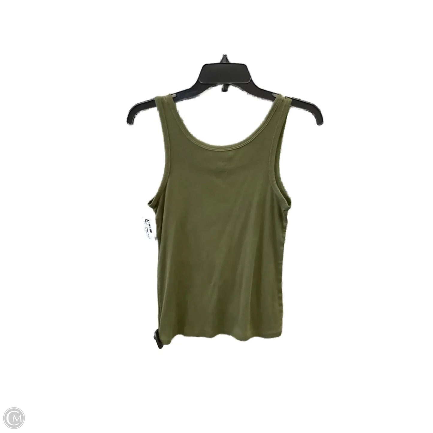 Top Sleeveless Basic By A New Day In Green, Size: S