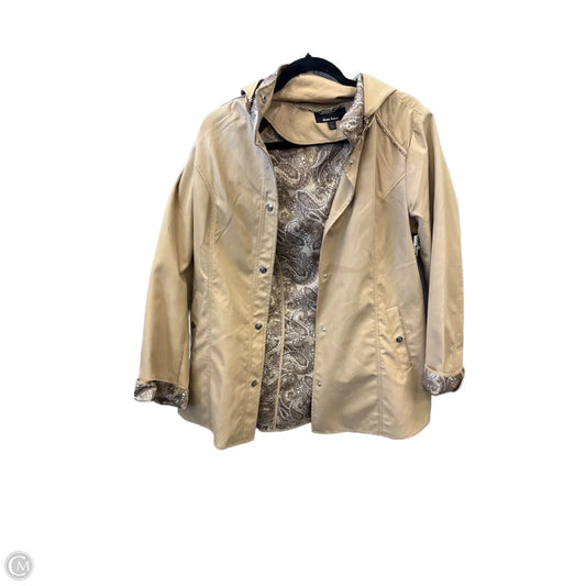 Coat Other By Dennis Basso Qvc In Tan, Size: S