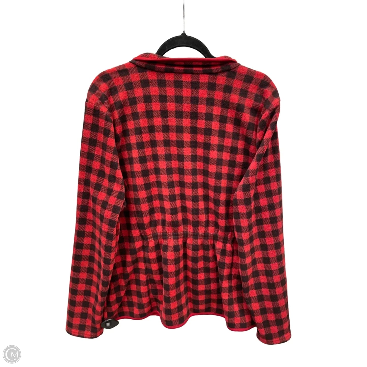 Jacket Fleece By Croft And Barrow In Red, Size: Xxl