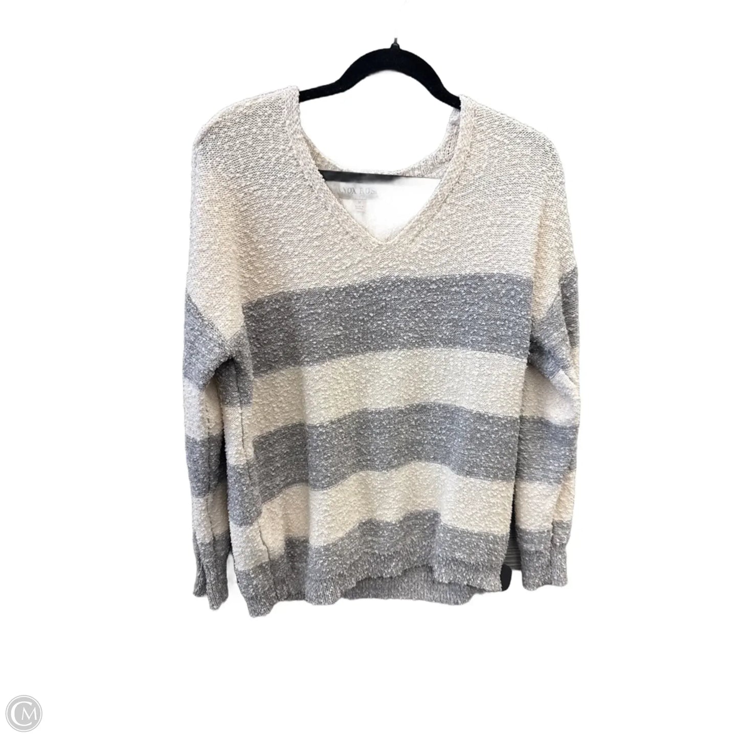 Top Long Sleeve By Knox Rose In Tan, Size: M