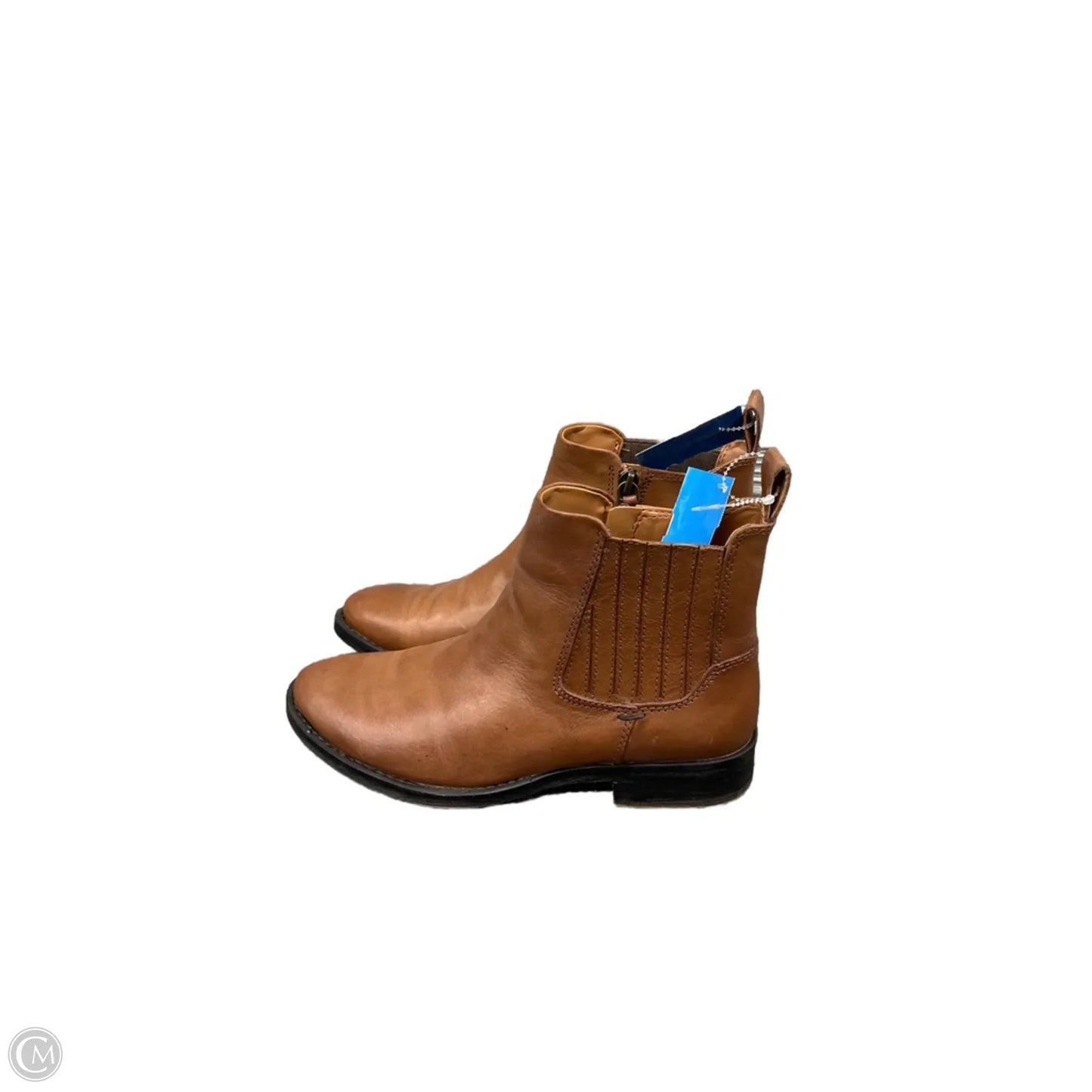 Boots Ankle Flats By Franco Sarto In Brown, Size: 7