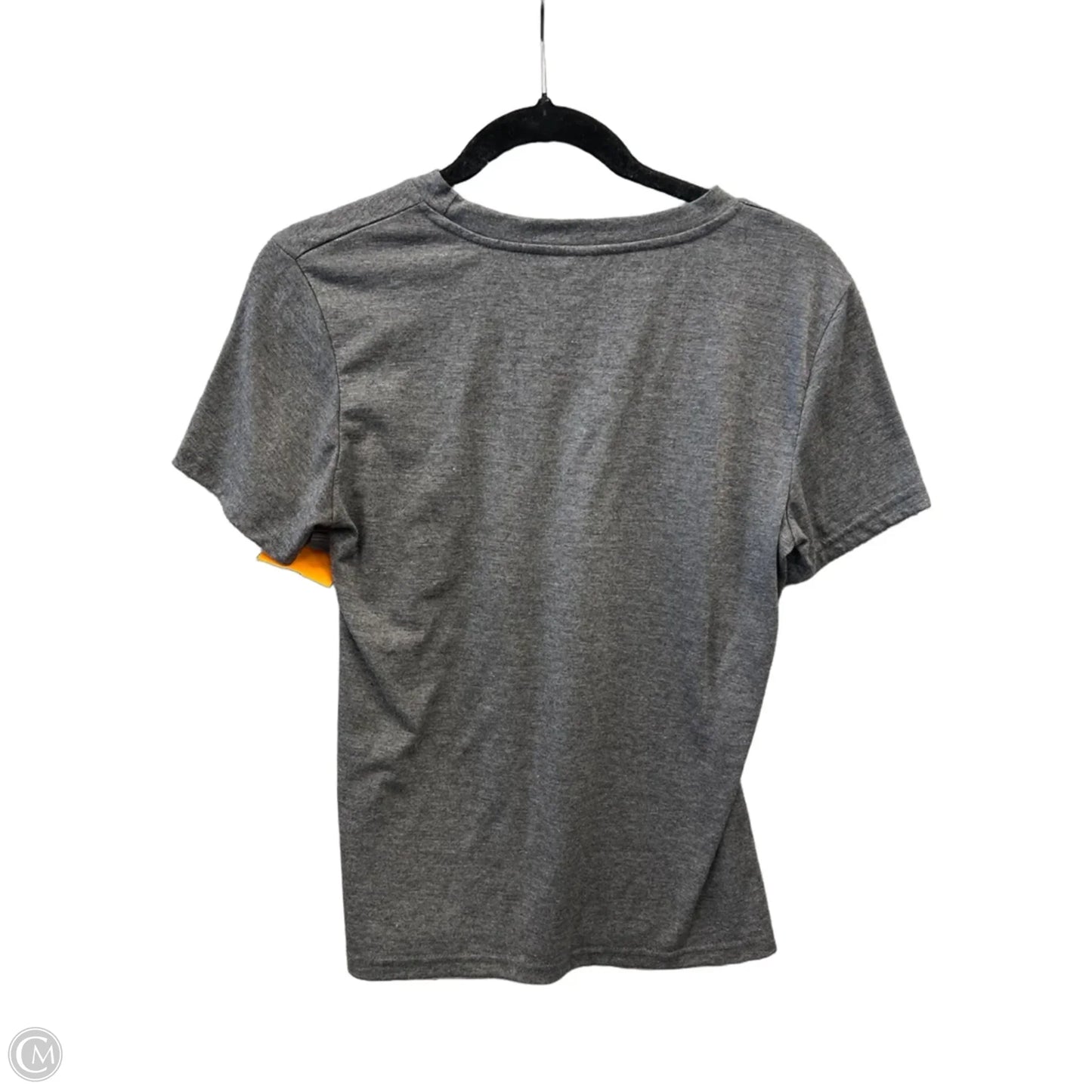 Top Short Sleeve By Shein In Grey, Size: Xs
