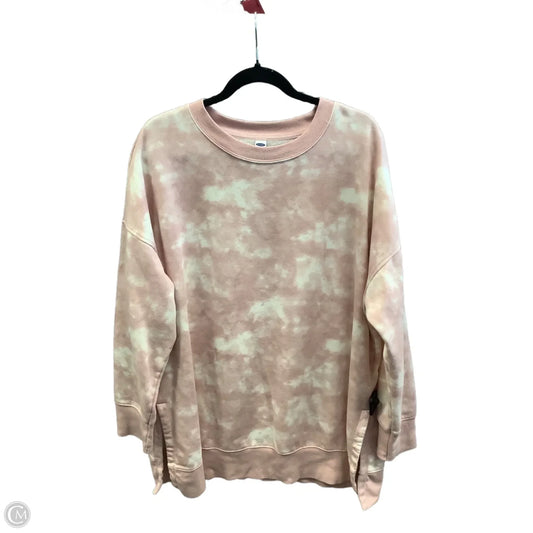 Sweatshirt Crewneck By Old Navy In Pink, Size: Xl