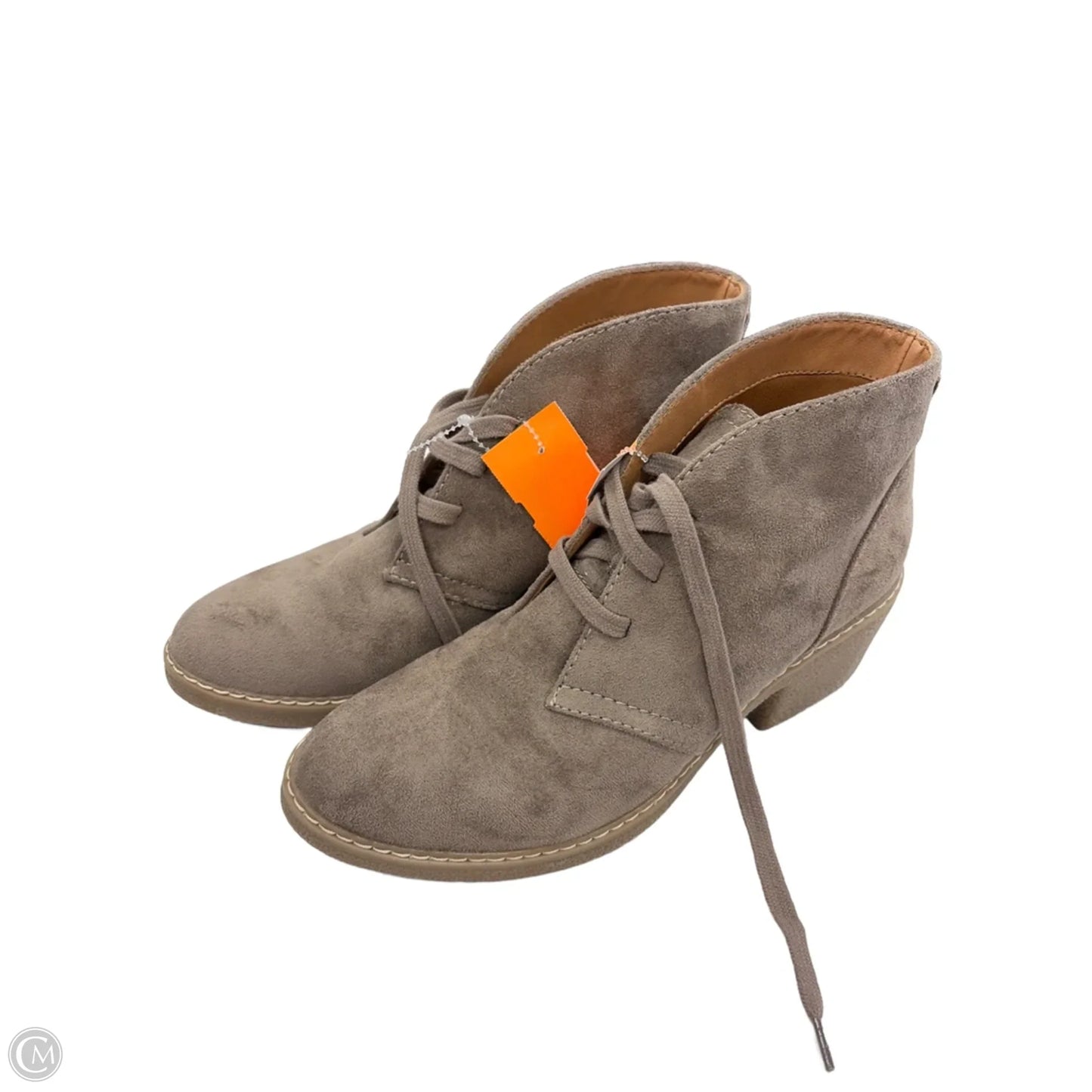 Boots Ankle Heels By Universal Thread In Brown, Size: 9