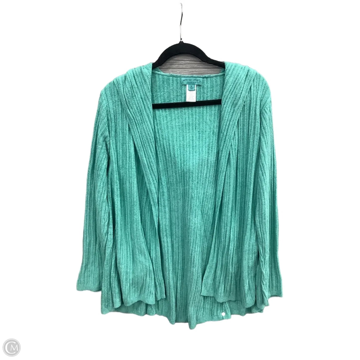Cardigan By Barefoot Dreams In Green, Size: Xl