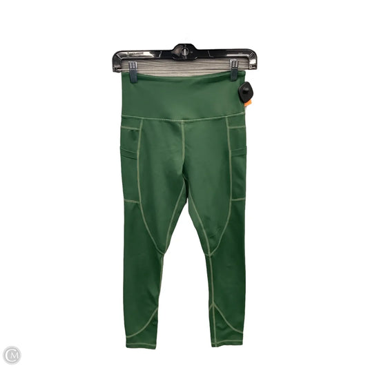 Athletic Leggings By Zyia In Green, Size: Xs