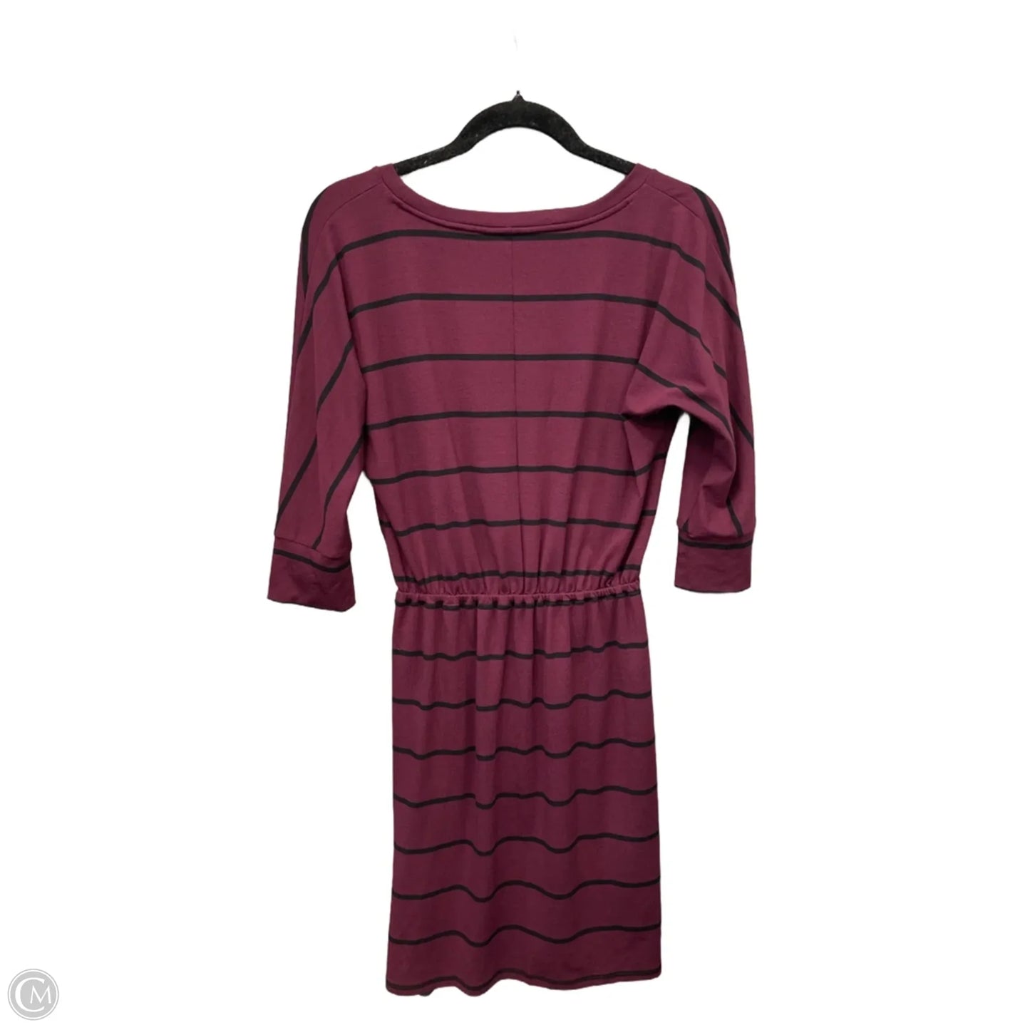 Dress Casual Midi By Sonoma In Striped Pattern, Size: Xs
