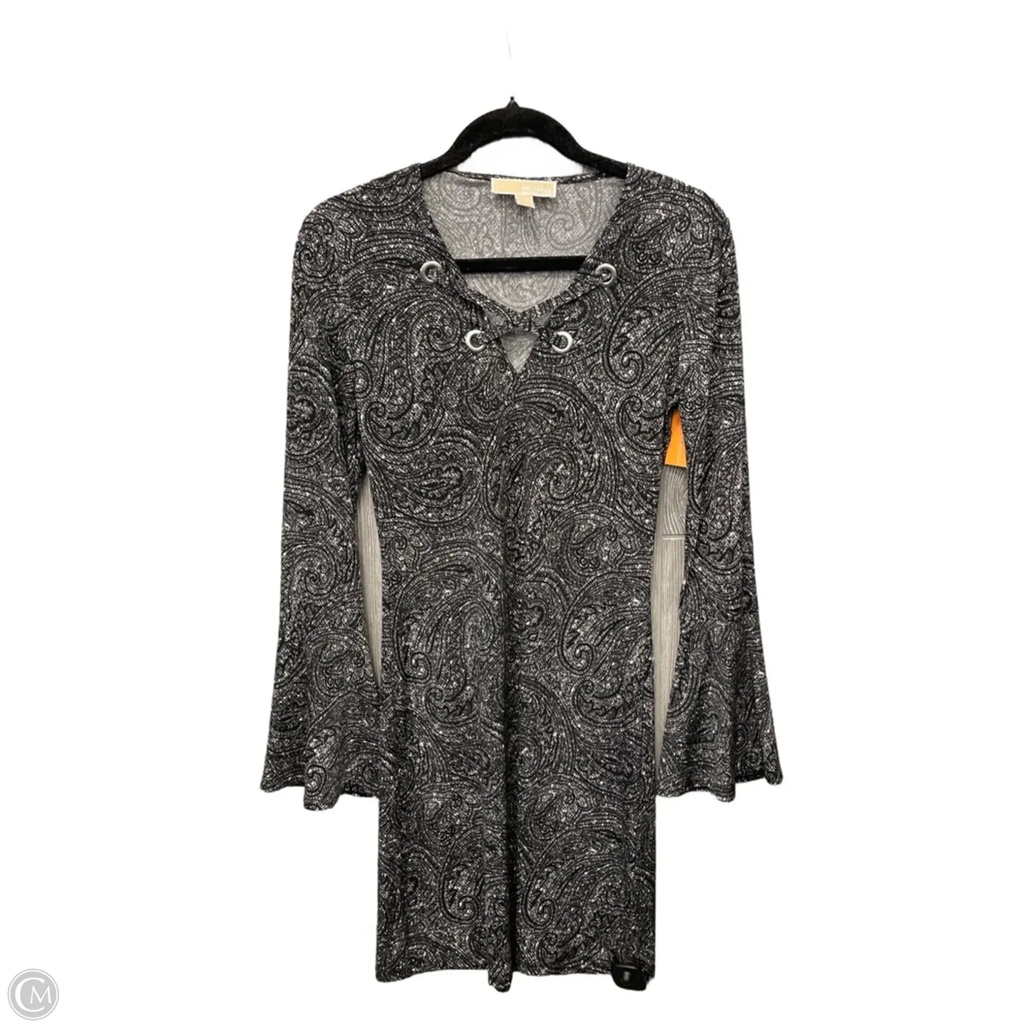 Dress Casual Midi By Michael By Michael Kors In Black, Size: Xs