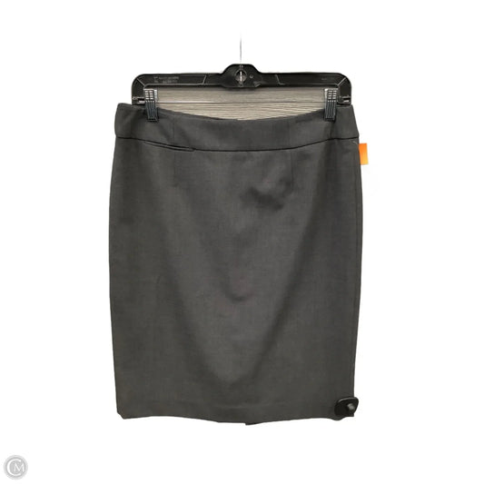 Skirt Midi By Calvin Klein In Grey, Size: 6