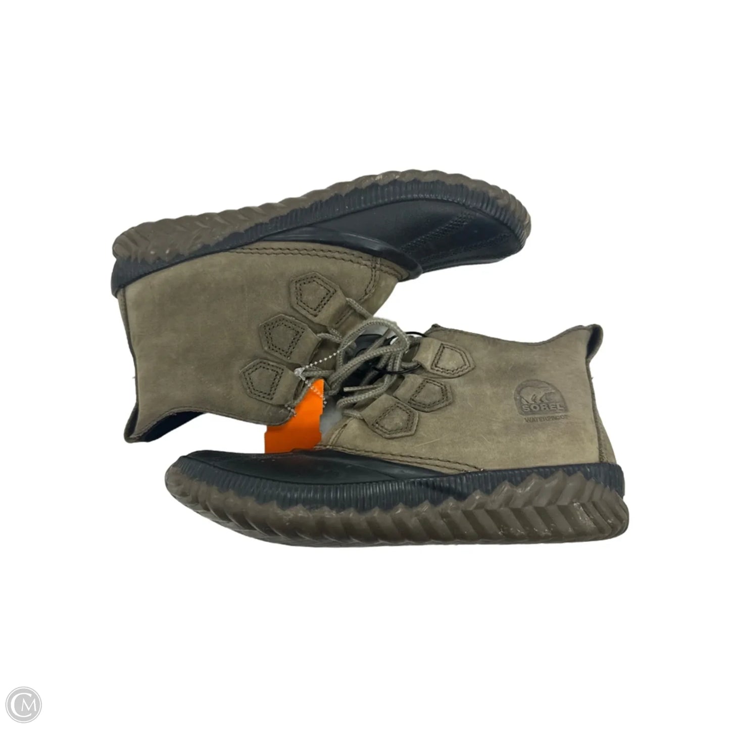 Boots Ankle Flats By Sorel In Green, Size: 8
